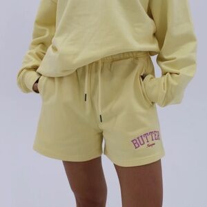 NEW Butter the Label Tampa Boutique Berries and Cream Sweatshorts